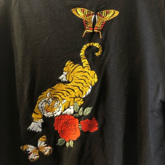 EMBROIDERED SWEATER - Picture 2 of 4